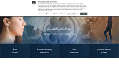 Desktop Screenshot of escuelatranspersonal.com